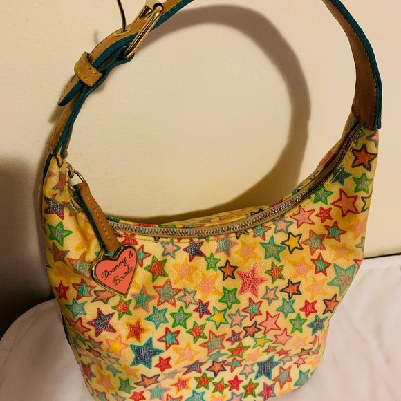 Dooney & Bourke Handbags - Dooney and Bourke bucket bag purse star pattern